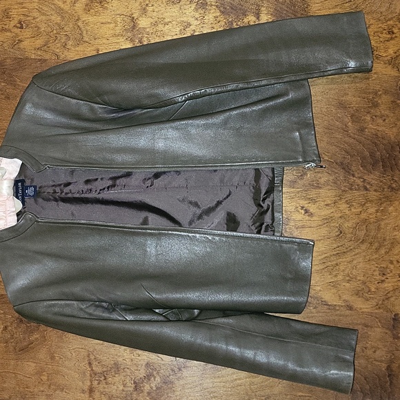 Ann Taylor Butter Soft Leather Jacket XS - Picture 3 of 10
